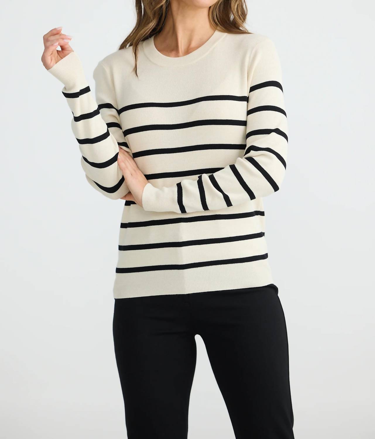 Brave + True - Cleo Knit Stripe Top