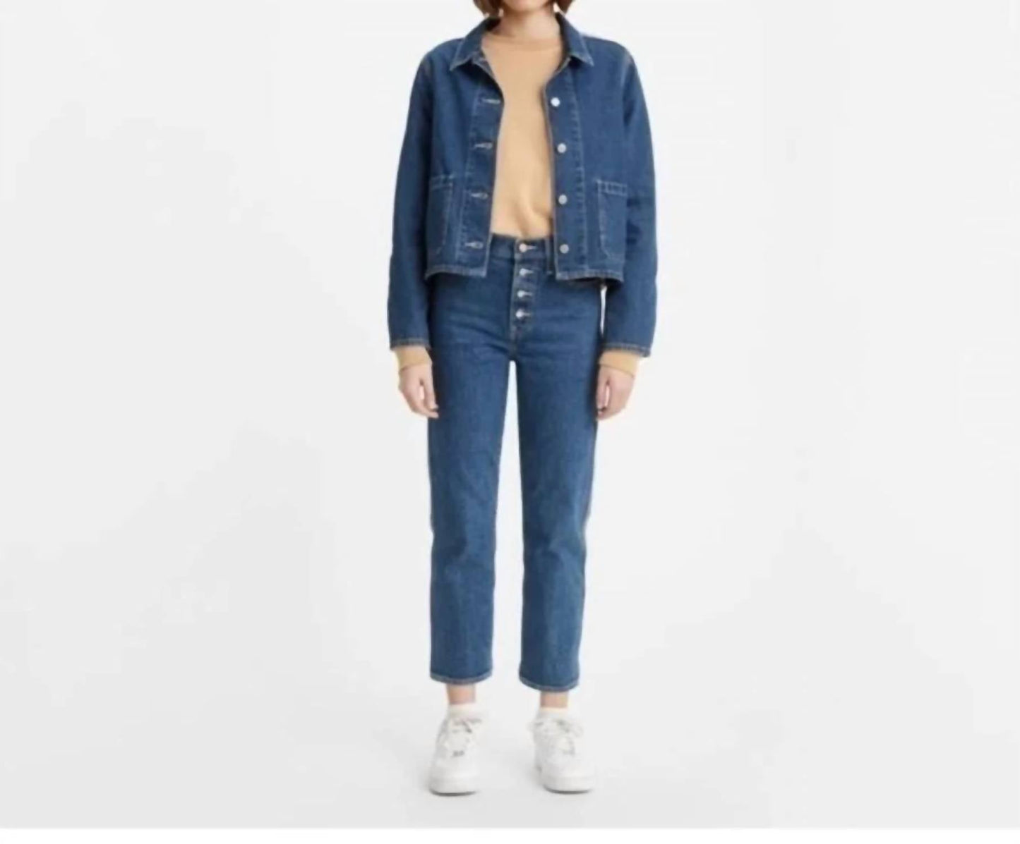 Levi'S - Wedgie Fit Straight Utility Jeans 24 X 26