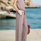 12Pm By Mon Ami - Soft Solid Jumpsuit