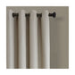 Elrene Home Fashions Room Darkening Grommet Window Curtain Drape Panel, 52" x 95"