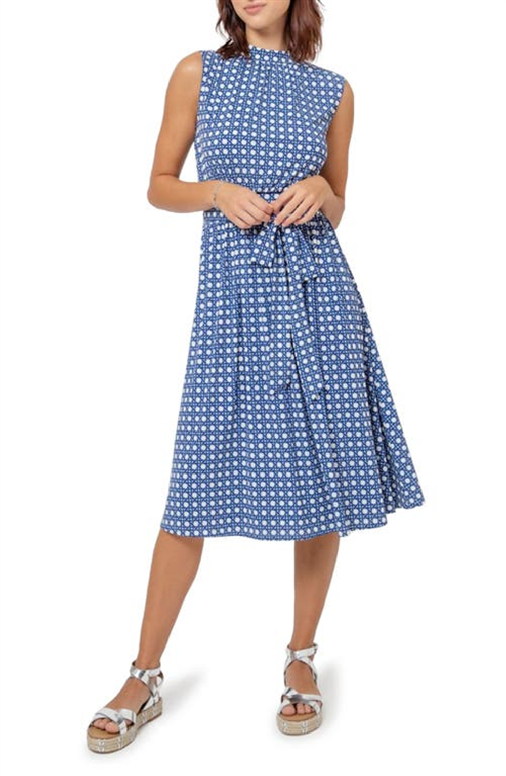 Leota Women's Sleeveless Mindy Dress in Bellwether Blue