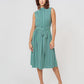 Leota Women's Mindy In Mod Geo Dress Green