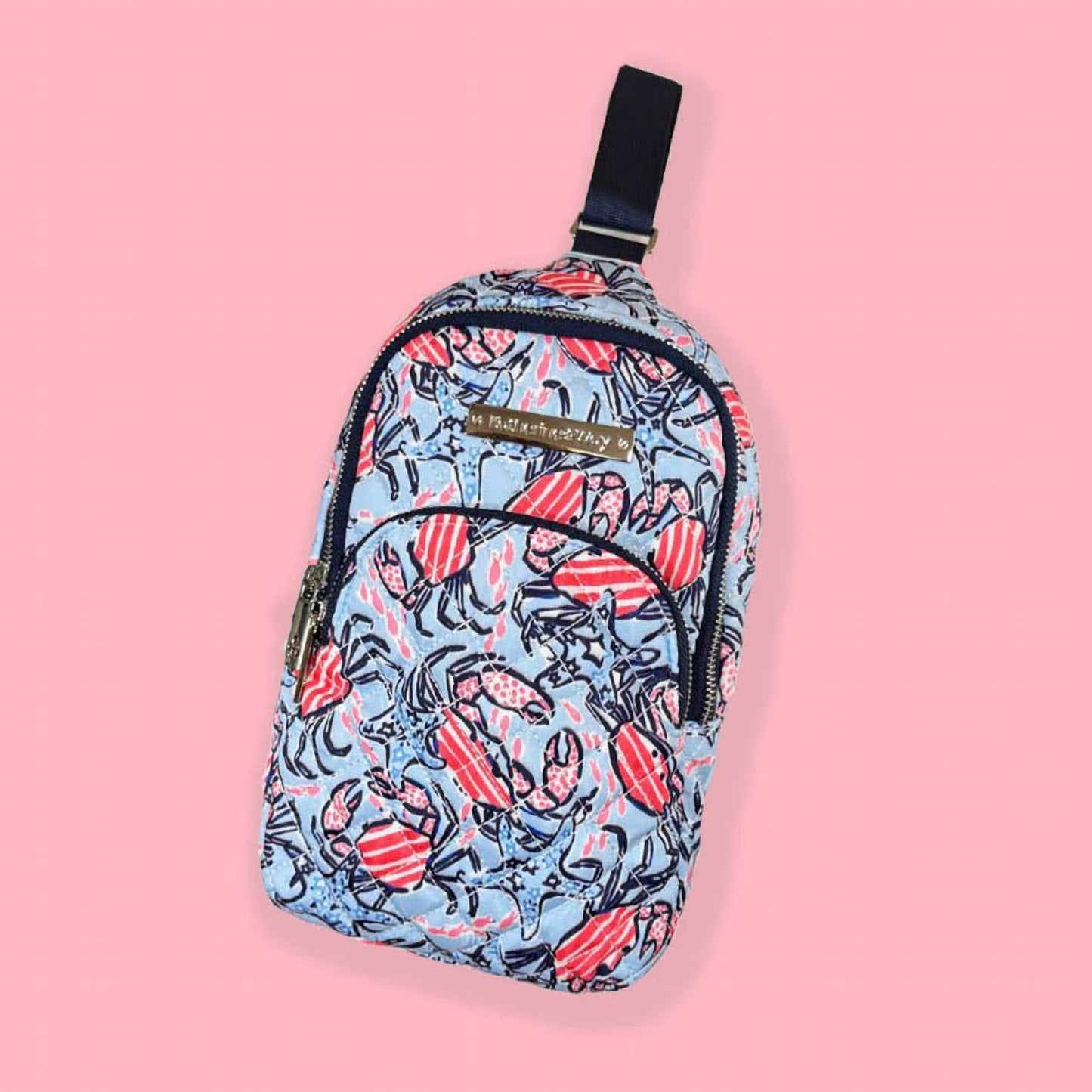 Katherine Way - Women's Quilted Sling Backpack