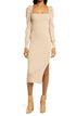 charles-henry-square-neck-tie-back-puff-sleeve-sweater-dress