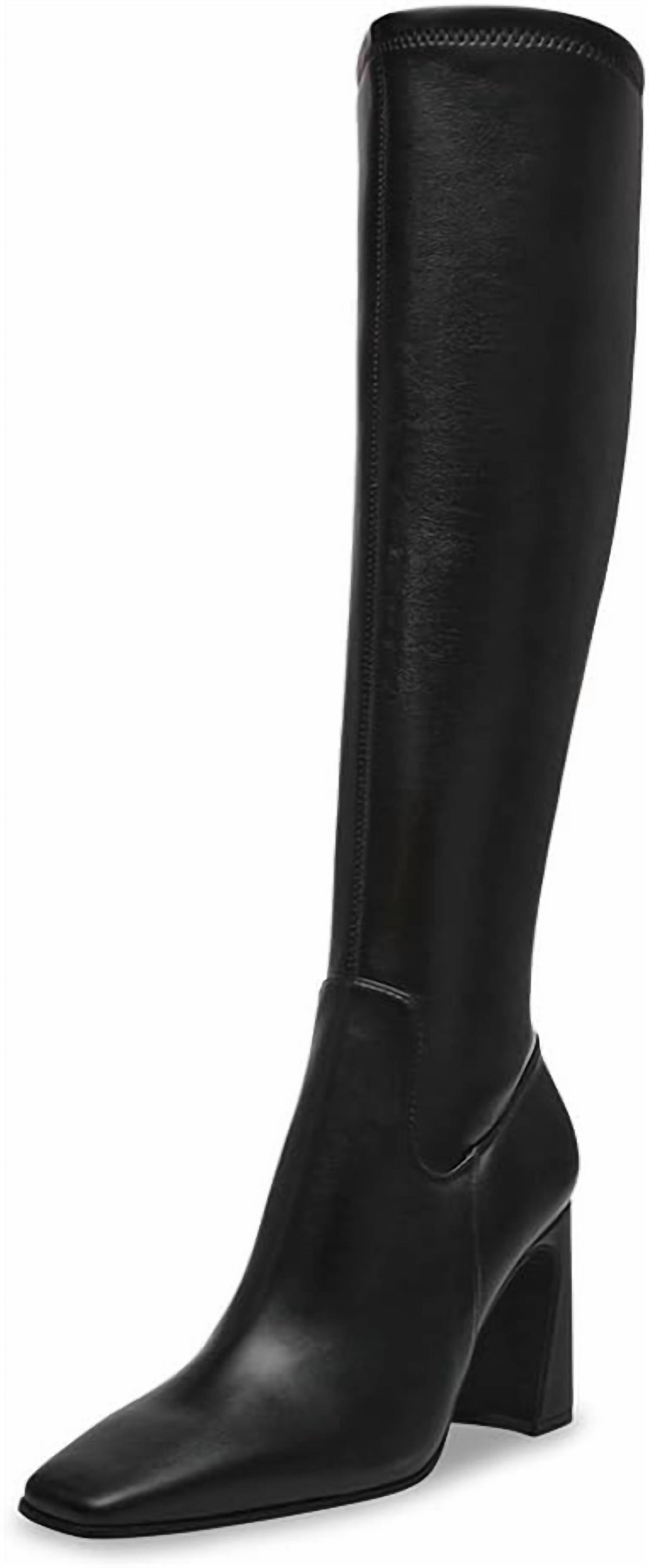 Steve Madden - Women's Lamarca Block-heel Stretch Dress Boots