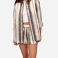 Cami Nyc - Malta Metallic Linen Top