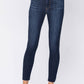 Judy Blue - Mid Rise No Destroy Skinny Denim Jeans