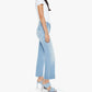 Mother - Kick It Ankle Fray Straight Leg Jeans