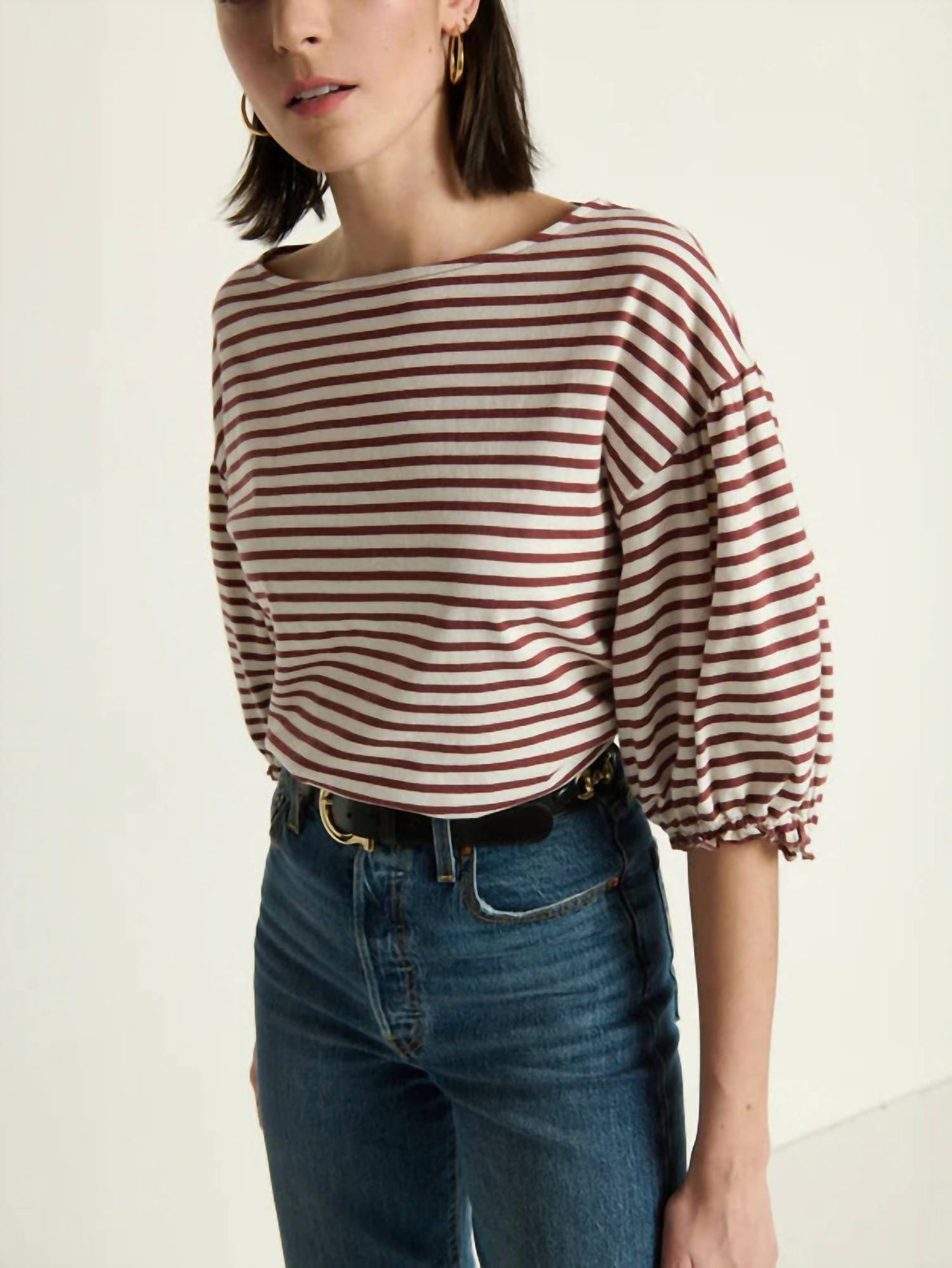 Nation Ltd - Sandra Puff Sleeve Top