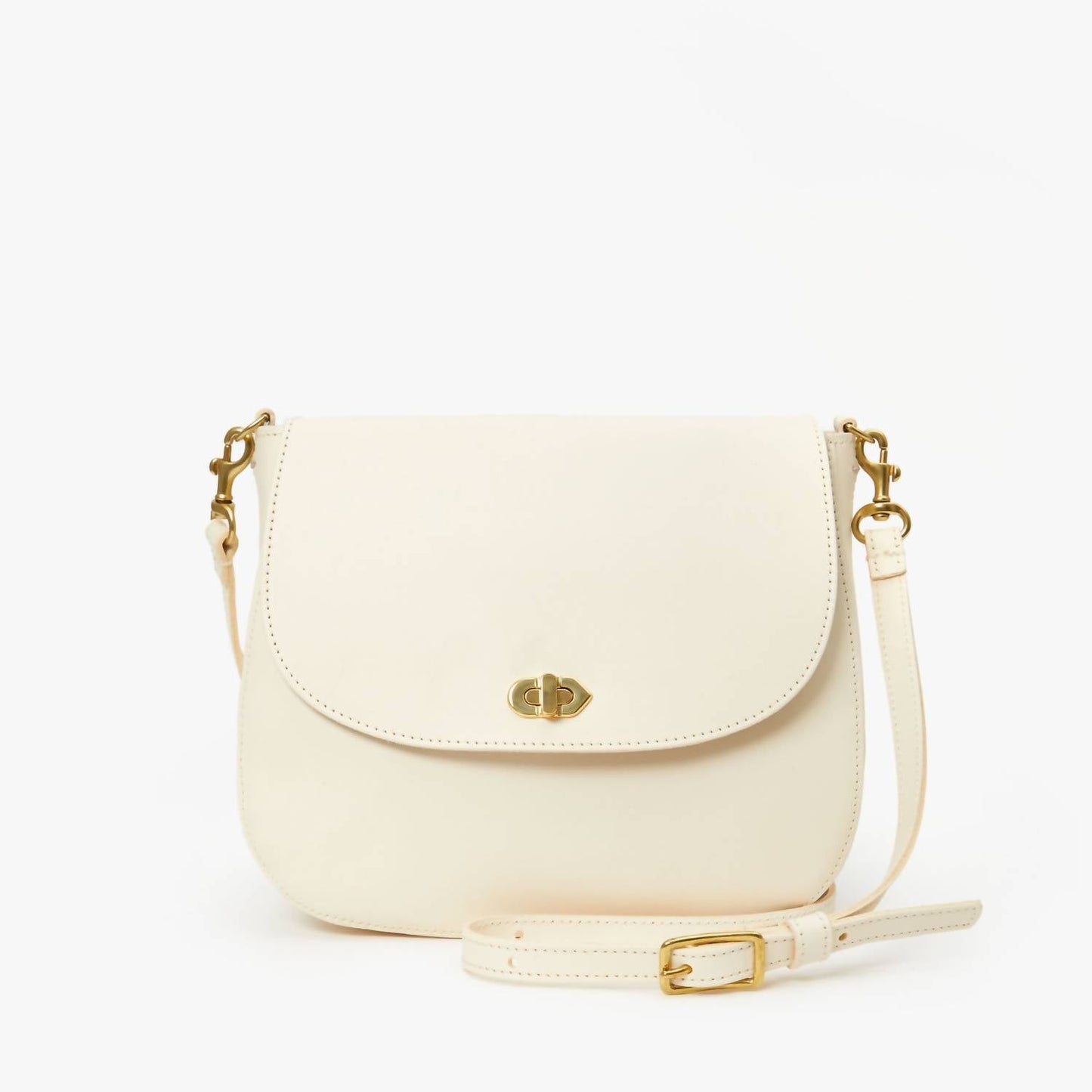 Clare V. - Women's Turnlock Louis Crossbody Bag
