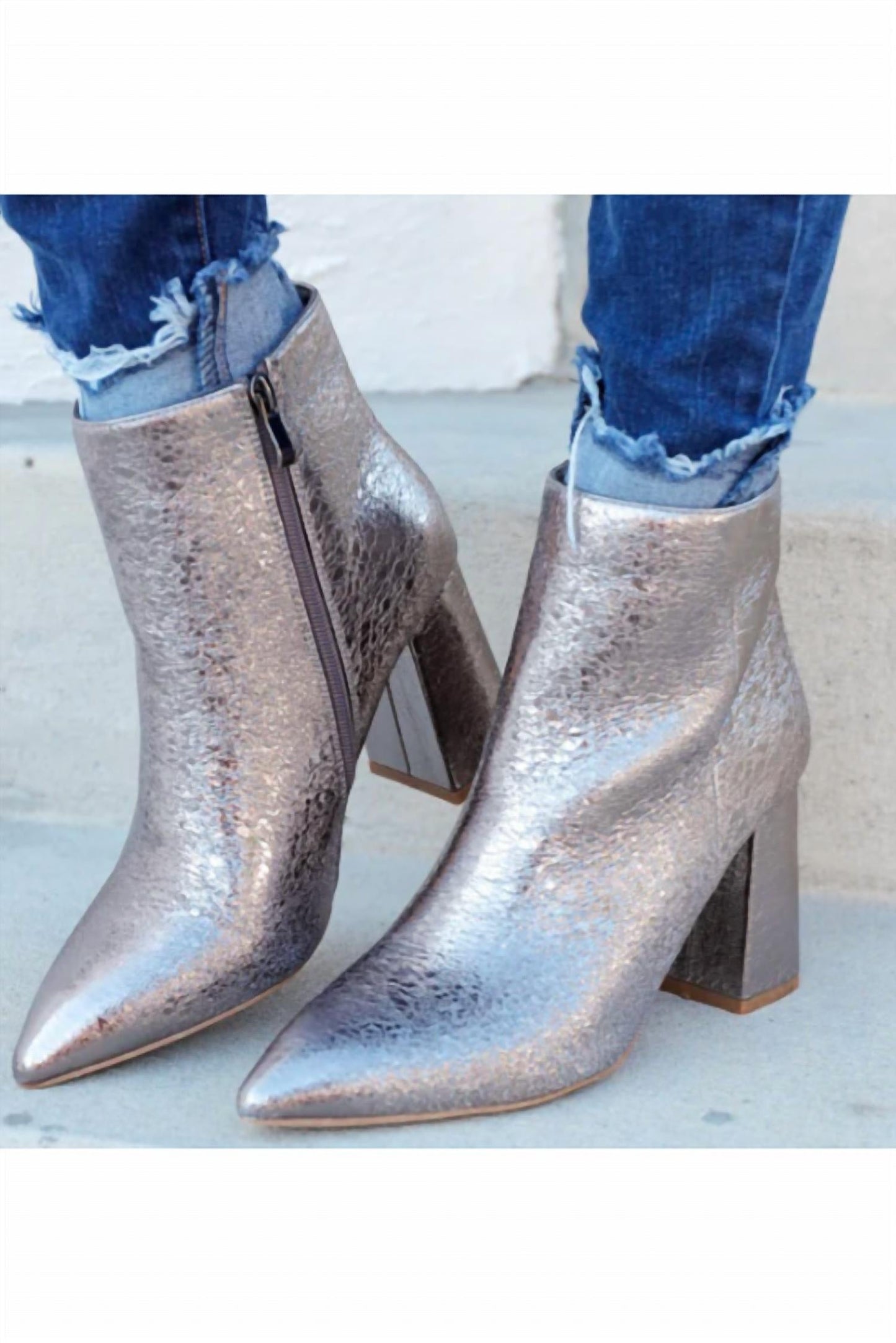 Shu Shop - Women's Baby I'm A Star Pewter Booties