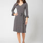 Leota Ilana Belted Dress Black Size S