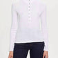Goldie - Cotton Rib Mock Neck Henley