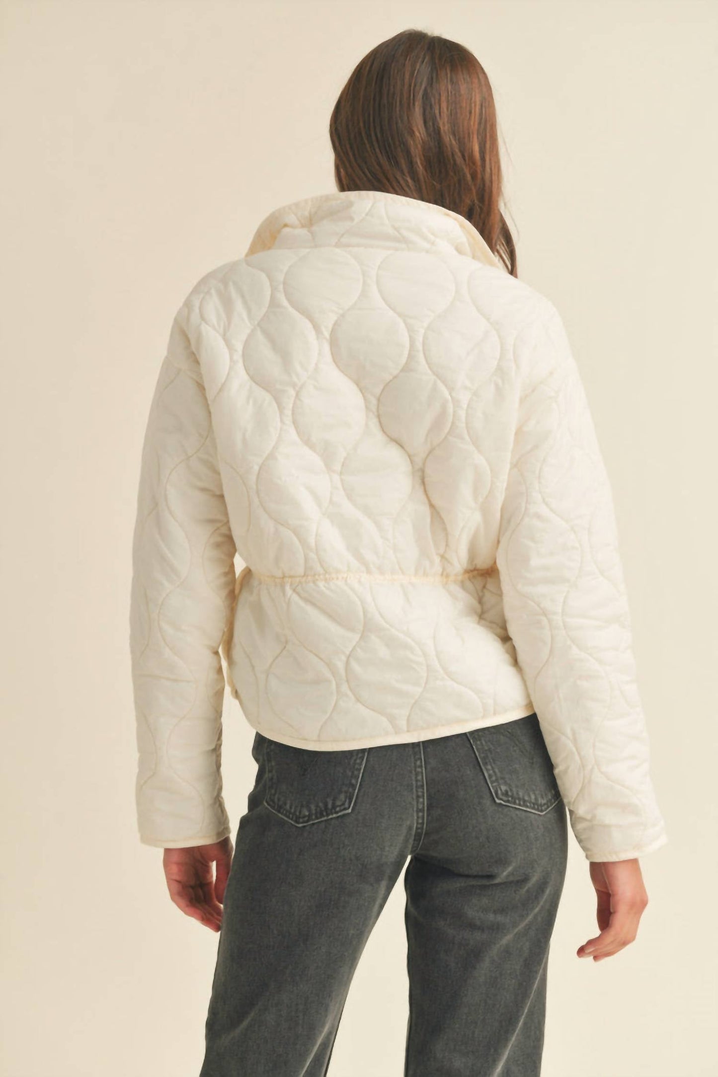 &Merci - Quilted Puffer Pullover