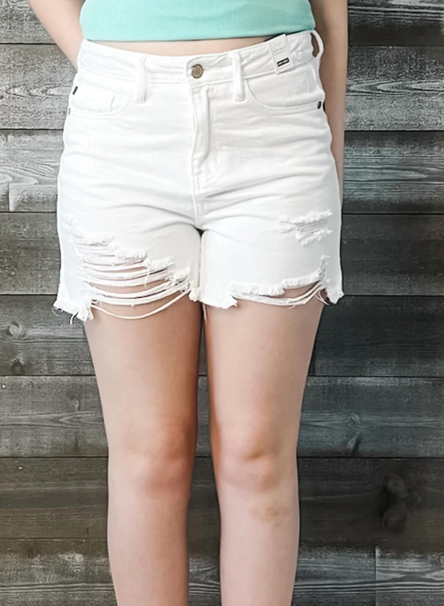 Judy Blue - Distressed Shorts