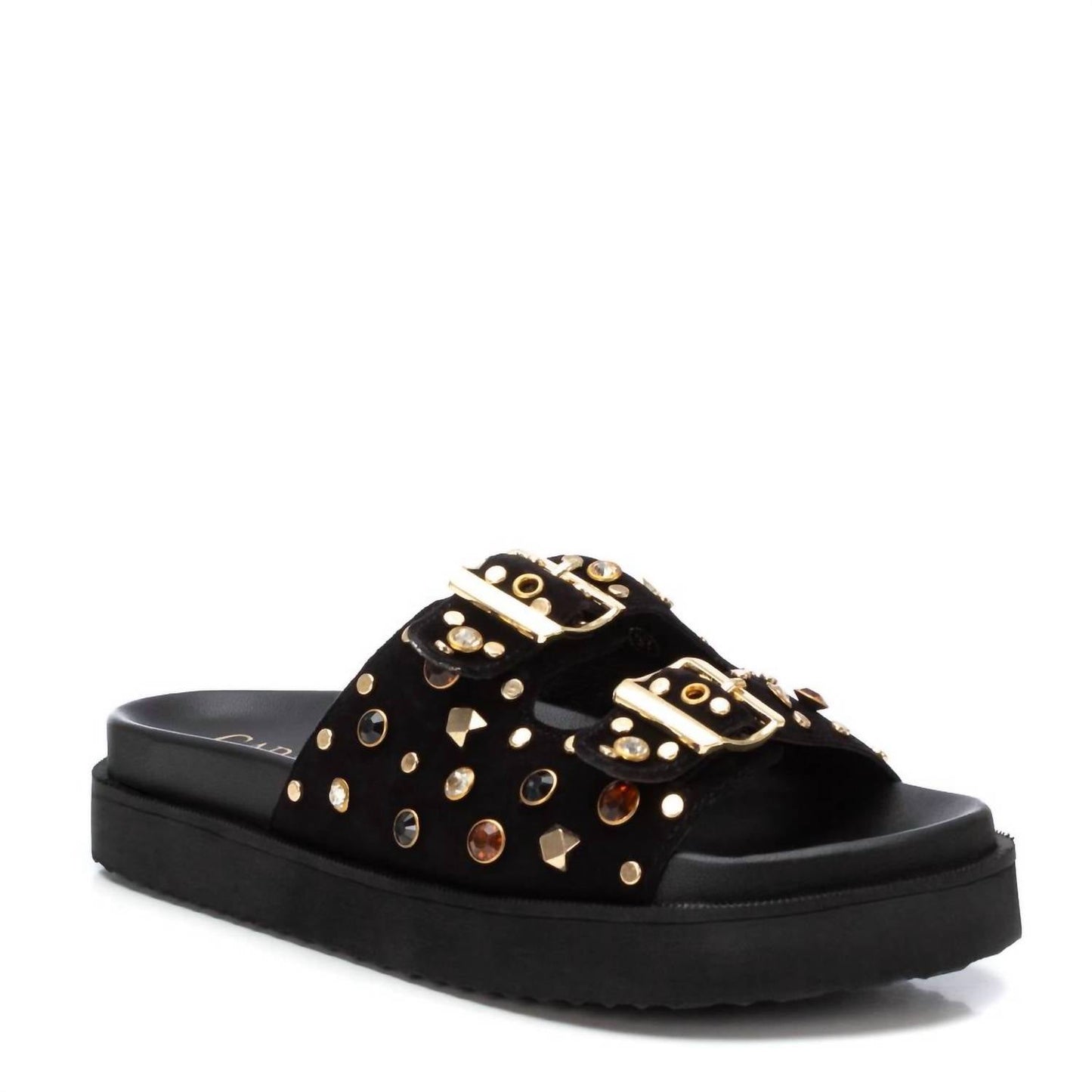Xti - Women's Double Buckle Sandals