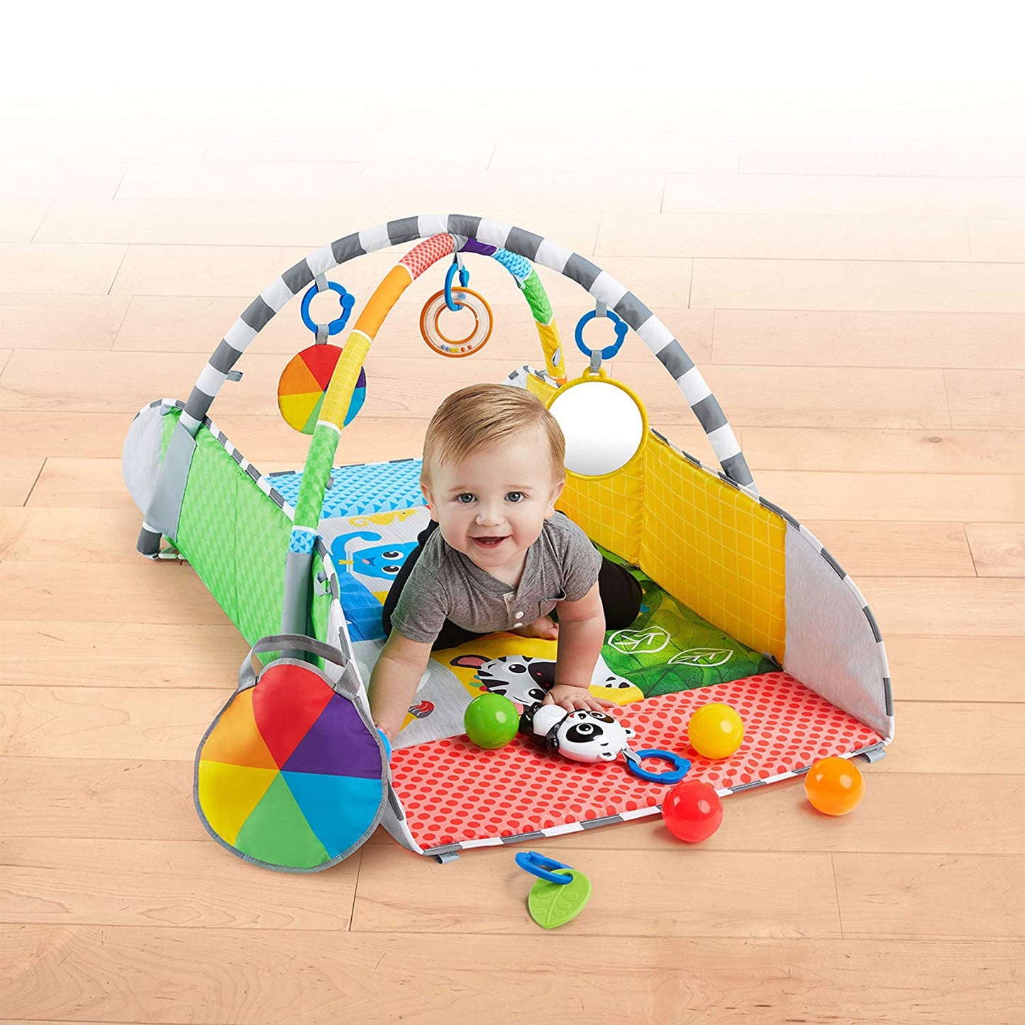 Baby Einstein Newborn 5 in 1 Ball Pit Gym Playspace Activity Play Center Mat
