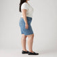 Levi'S - Mid Length Distressed Short - Plus Size