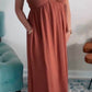 Blu Pepper - Halter Maxi Dress