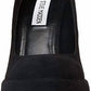 Steve Madden - Women's Elyssa Block Heel Retro Mary Jane Velvet Platform Pumps