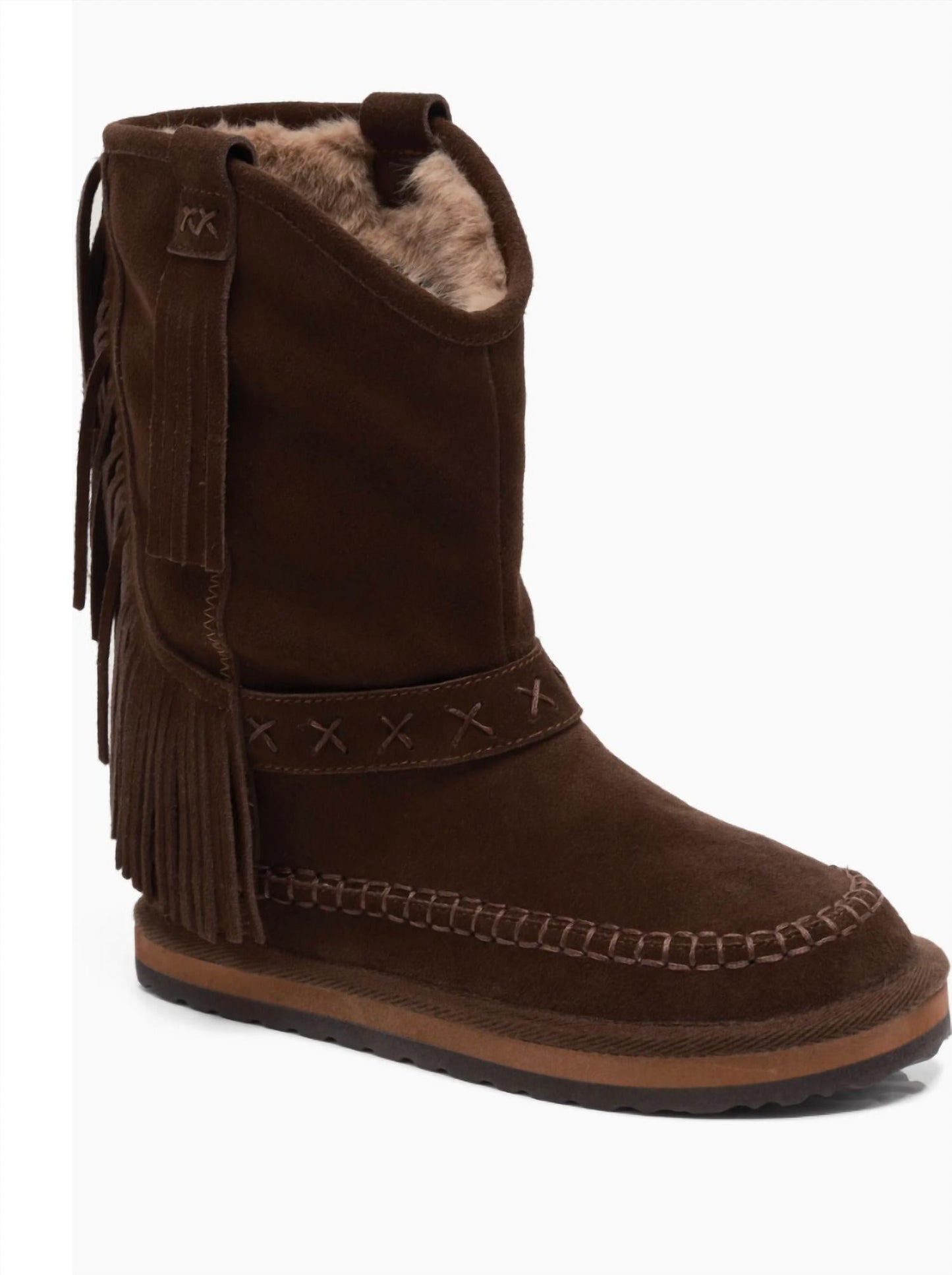 Free People - Women's Faye Fringe Pull On Boots