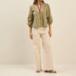 Able - Sloane Embroidered Collar Blouse