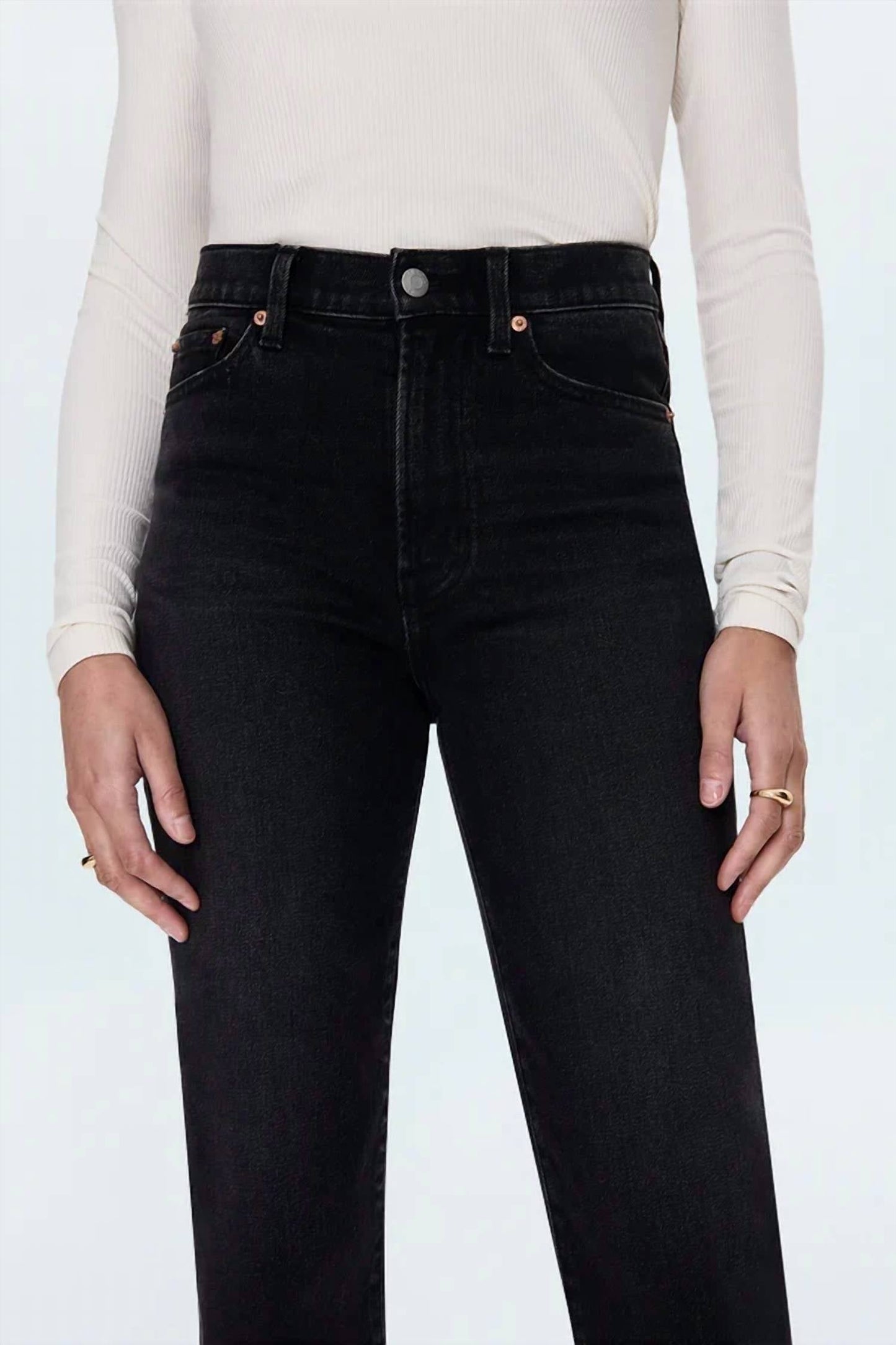 Pistola - Charlie High Rise Classic Straight Jeans