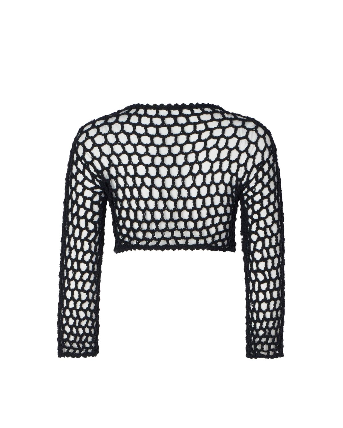 सोआ - विमेनज़ जेन क्रोशे क्रॉप टॉप