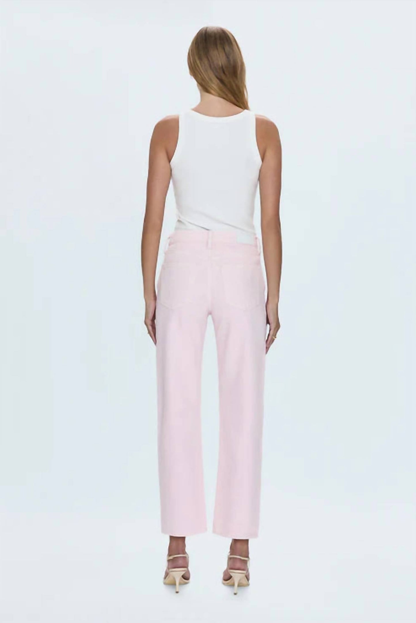 Pistola - Lexi Rise Bowed Straight Jeans