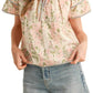 Merci - Flutter Sleeve Top