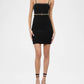 Alice + Olivia - Kelly Chain-trim Tweed Mini Dress