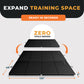 BalanceFrom Fitness 120 x 48" All Purpose Folding Gymnastics Exercise Mat, Black