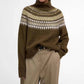 Barbour - Lorrie Fair Isle Roll-Neck Jumper
