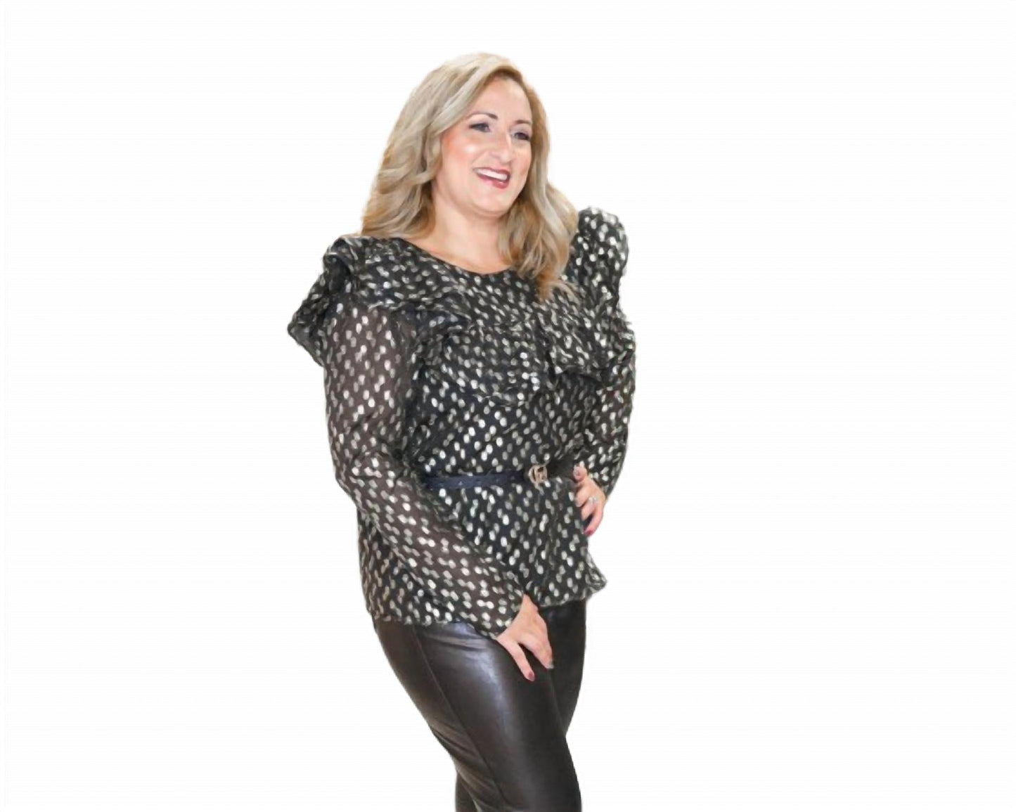Buddylove - Prairie Ruffle Long Sleeve Top