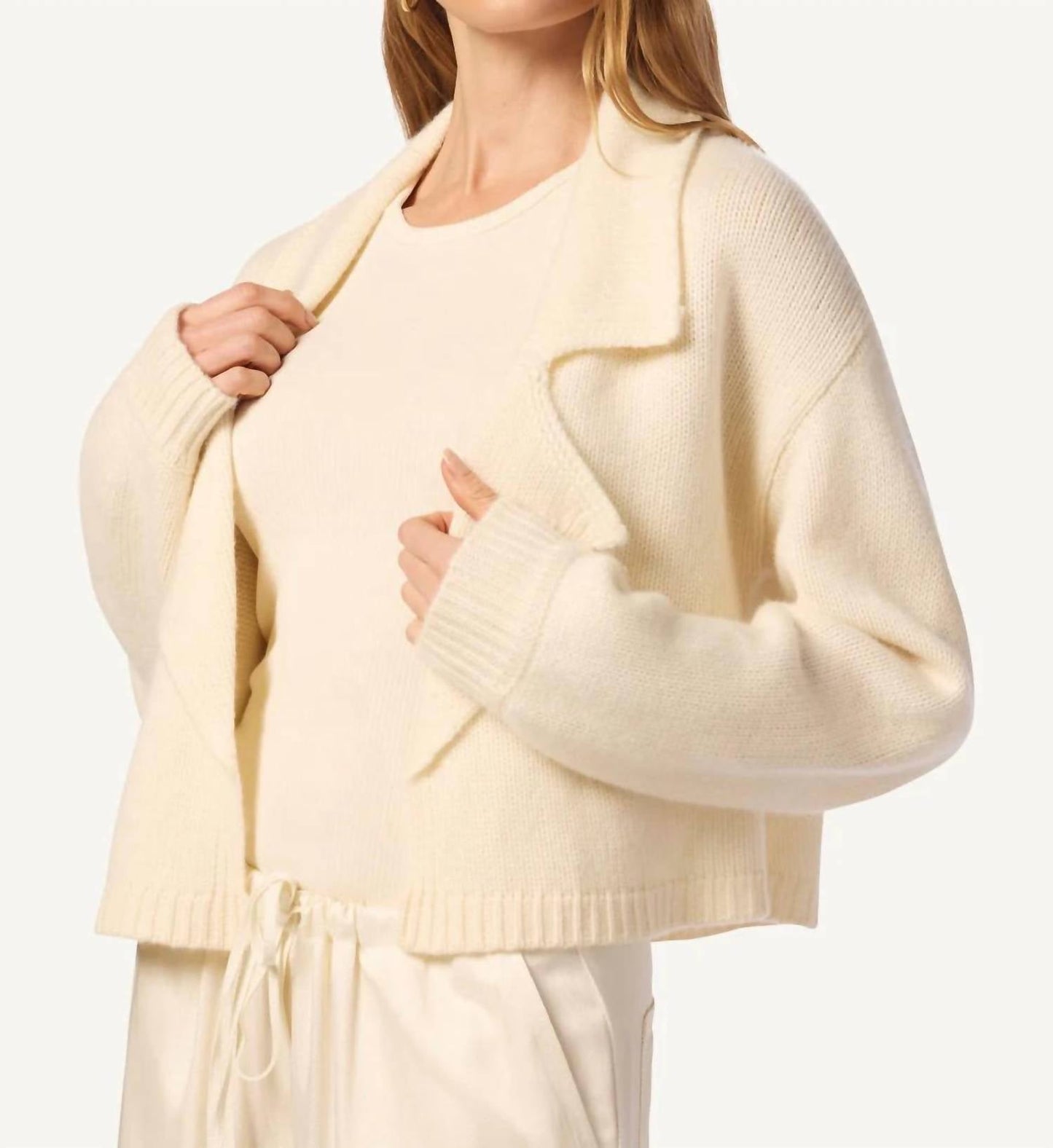 Sablyn - Tyra Relaxed Collared Cardigan