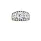 Cubic Zirconium CZ SS Bridal Sterling Silver