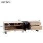 TV Stand for 80" TV With Double Storage Space