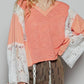 Pol - Lacey Bell Sleeve Top