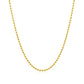 18k Yellow Gold Bead Chain 1.5mm (1.50 mm)