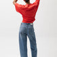 Pistola - Wes High Rise Barrel Jean