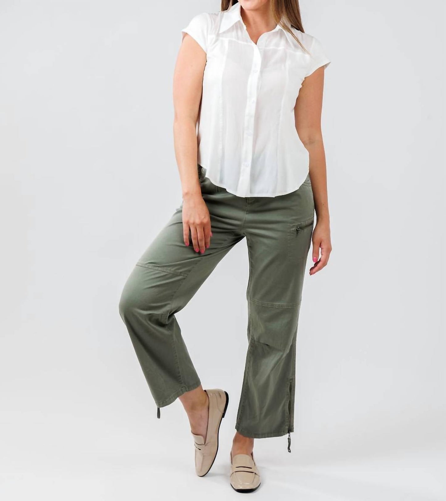 Marrakech - Cyprus Cropped Pants
