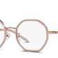 Tory Burch - Women's Full Rim Round Non-polarized Eyeglasses