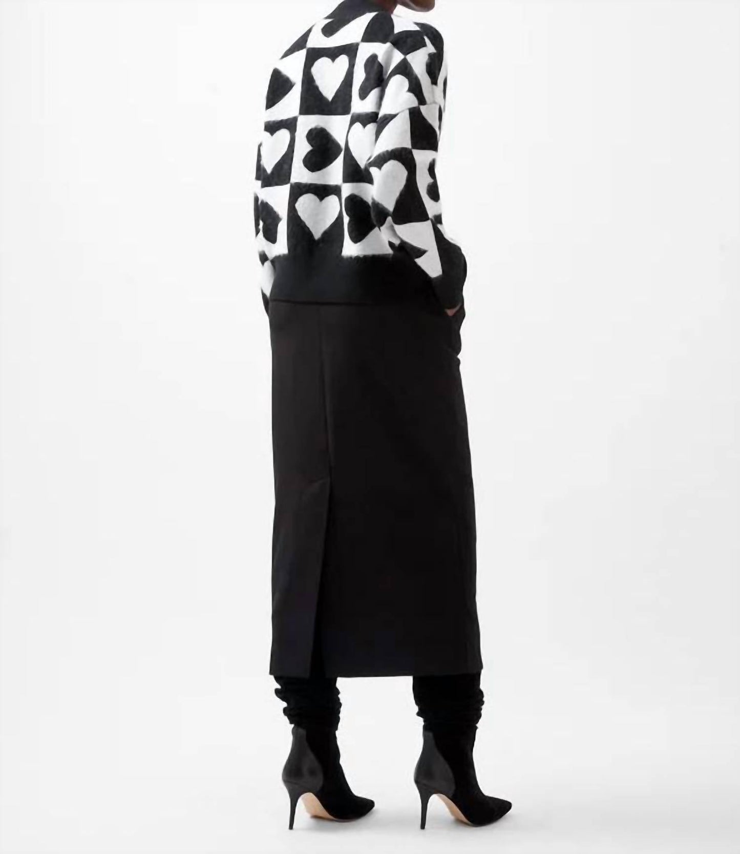 French Connection - Women's Julianna Hearts Cardigan