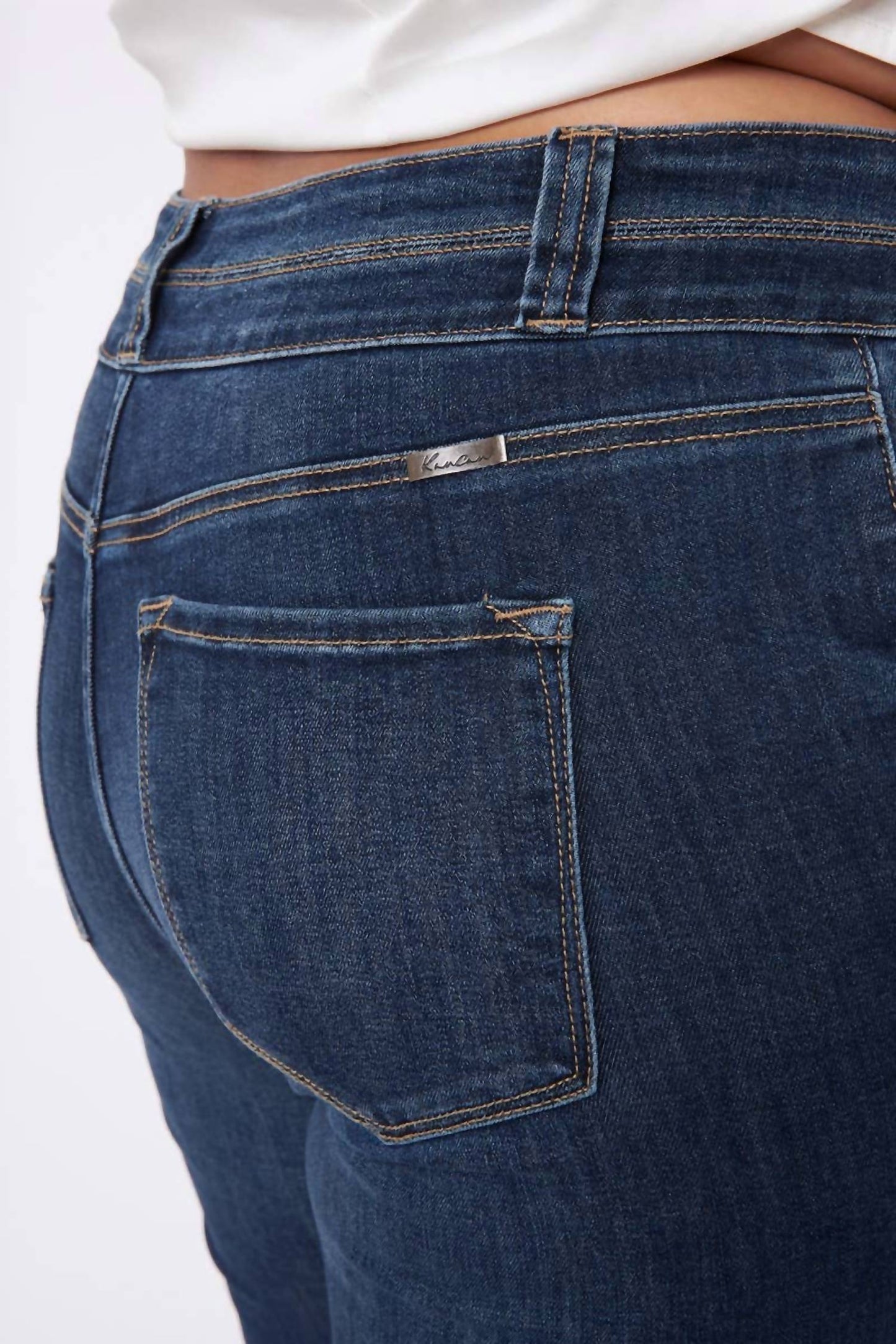 Kancan - High Rise Bootcut Jeans - Plus