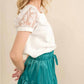 143 Story - Rosalee Floral Sleeve Top