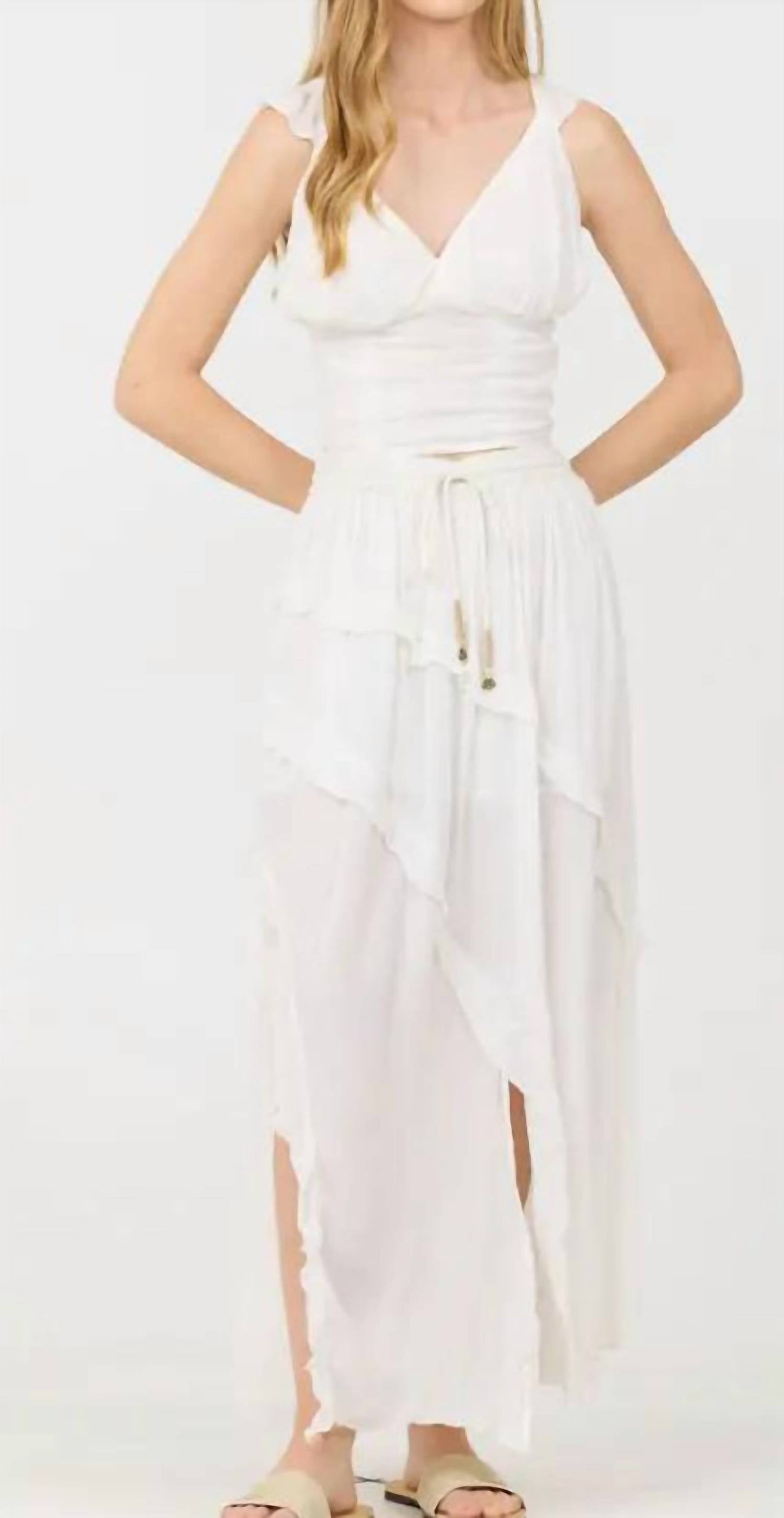 Vintage Havana - Crinkles & Flutters Top