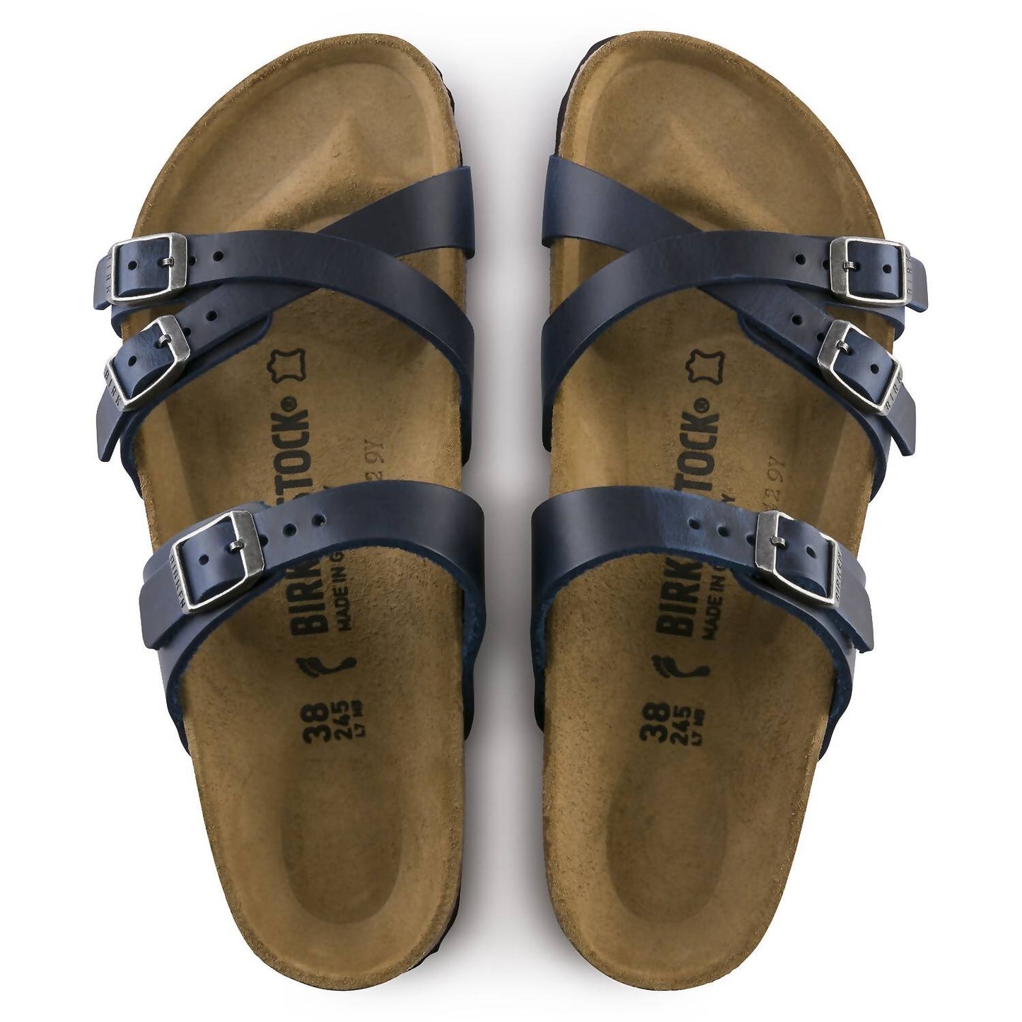 Birkenstock - WOMEN'S FRANCA OILED LEATHER SANDAL