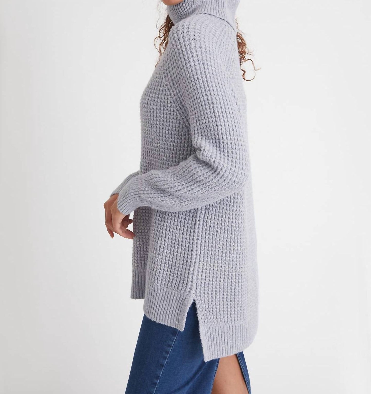 525 America - Stella Shaker Iceberg Turtleneck Tunic