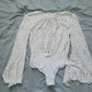 Free People - Intimately Lace Sheer Bodysuit