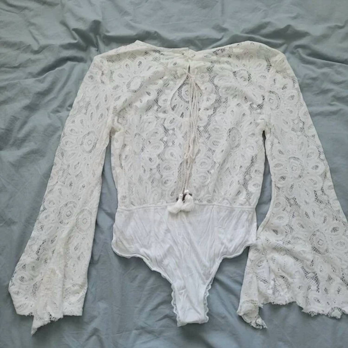 Free People - Intimately Lace Sheer Bodysuit